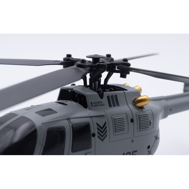 MODSTER BO-105 Flybarless Electric Helicopter RTF