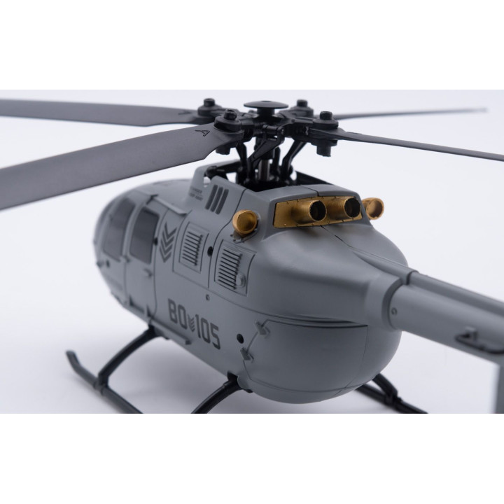 MODSTER BO-105 Flybarless Electric Helicopter RTF