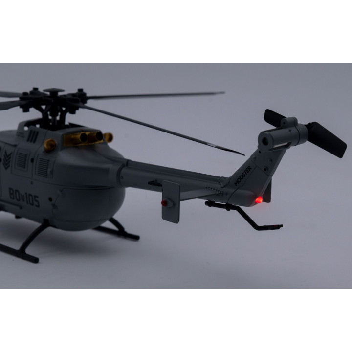 MODSTER BO-105 Flybarless Electric Helicopter RTF