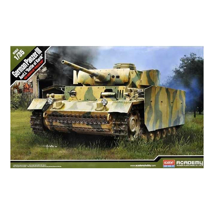Model Kit military 13545 - German Panzer III Ausf.L "Battle of Kursk" (1:35)