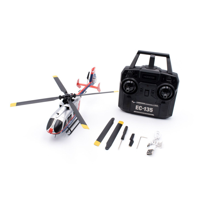 MODSTER EC-135 Police Austria Scale RC vrtuľník Electric RTF