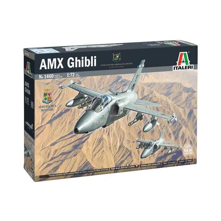 Model Kit letadlo 1460 - AMX Ghibli (1:72)