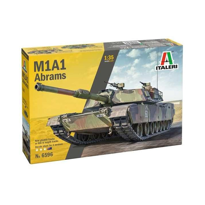 Model Kit tank 6596 - M1A1/A2 Abrams (1:35)