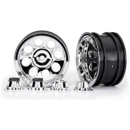 Traxxas disk 2.2" classic chromovaný s poklicemi (2) (pro 8255A)