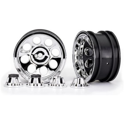 Traxxas disk 2.2" classic chromovaný s poklicemi (2) (pro 8255A)