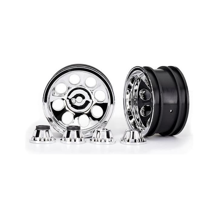 Traxxas disk 2.2" classic chromovaný s poklicemi (2) (pro 8255A)