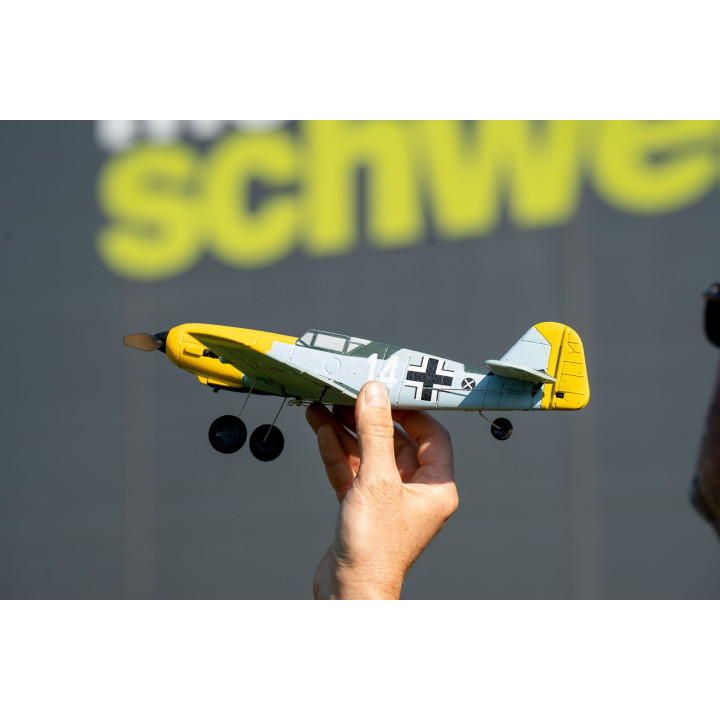 MODSTER MDX BF 109 E 400mm electric motor RTF incl. 6-axis flight attitude stabilisation