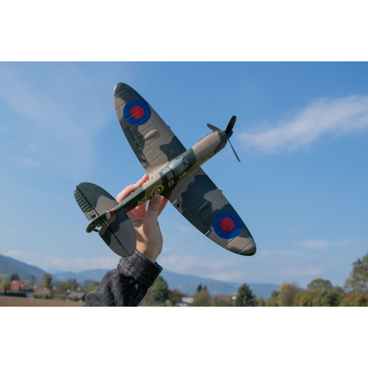 MODSTER MDX Spitfire MK II 400mm electric motor RTF incl. 6-axis flight attitude stabilisation