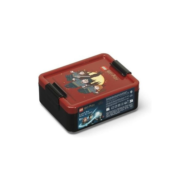 LEGO box na svačinu 170x135x69mm - Iconic modrý
