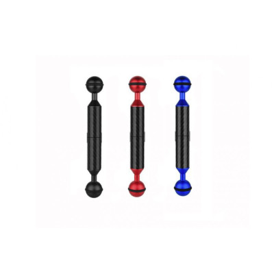 Carbon Fiber Dual 1inch-Ball Extension Adapter (6inch)