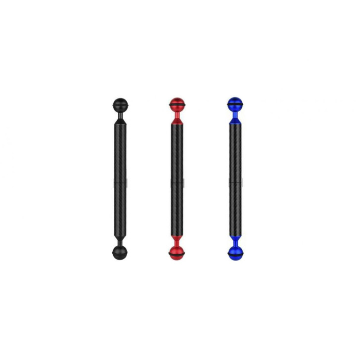 Carbon Fiber Dual 1inch-Ball Extension Adapter (10inch)