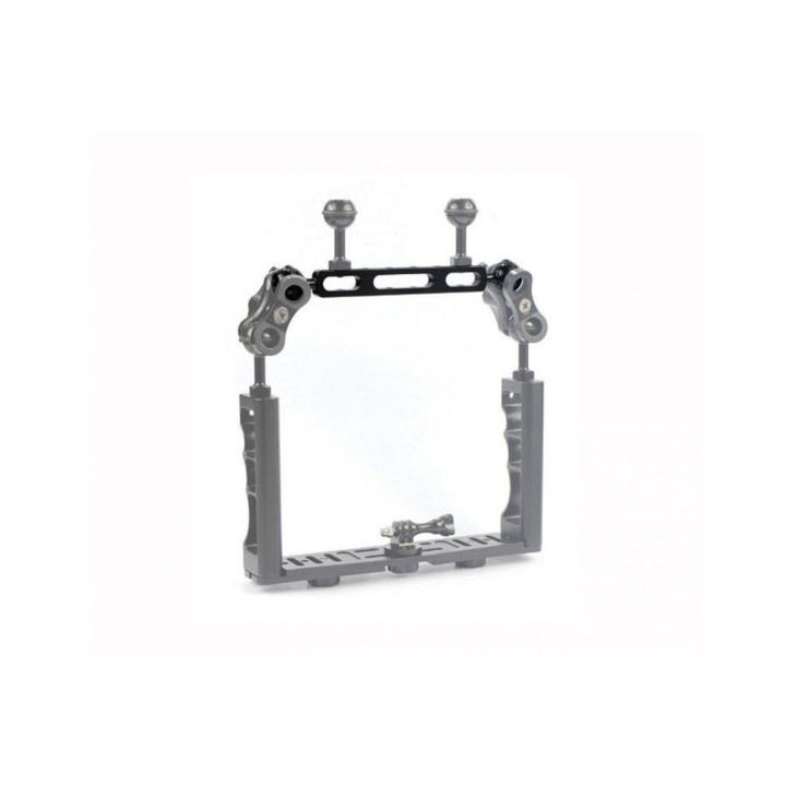 130mm CNC Upgraded Dual 1inch-Ball Extension Adapter