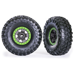 Traxxas kolo 2.2", disk TRX-4 Sport šedý/modrý, pneu Canyon Trail (2)