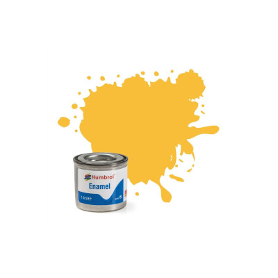 HUMBROL Humbrol barva email AA0268 - No 24 Trainer Yellow - Matt - 14ml