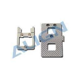 Align HS1246T-75 T Rex 450 Drziak aku, NEW/strieborny