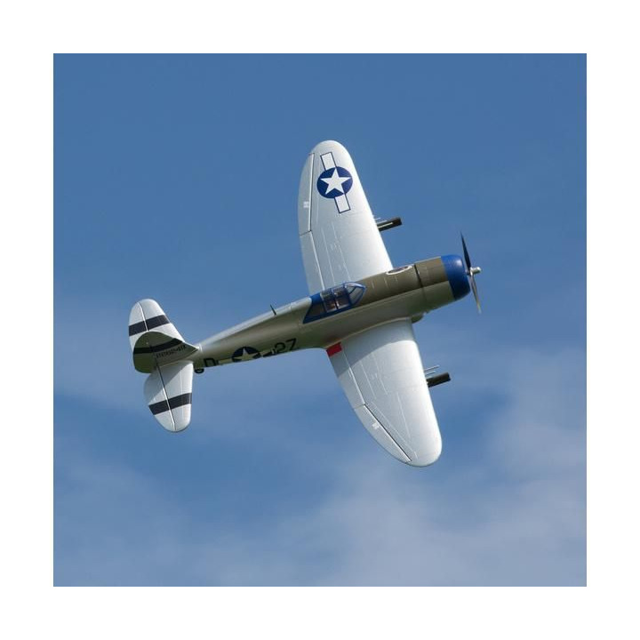E-flite P-47 Razorback 1.2m SAFE Select BNF Basic