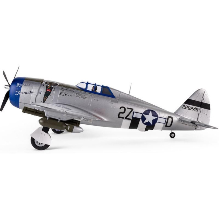 E-flite P-47 Razorback 1.2m SAFE Select BNF Basic