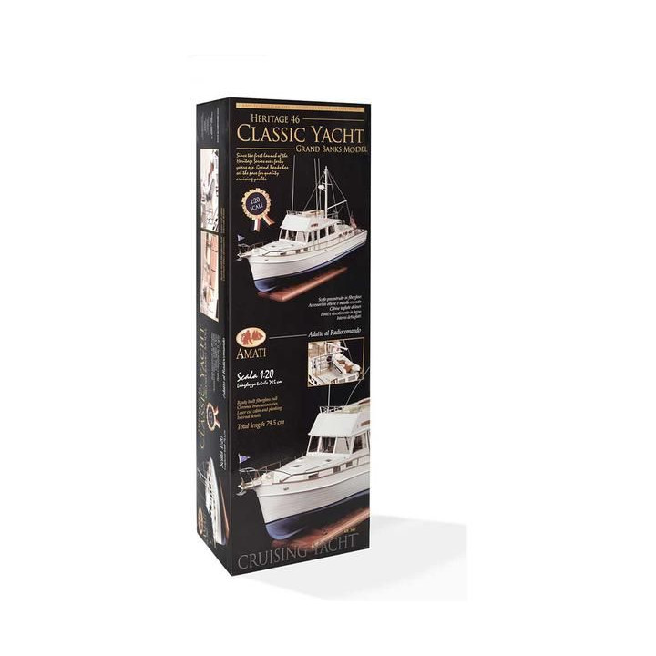 AMATI Grand Banks motorová jachta 1967 1:20 kit