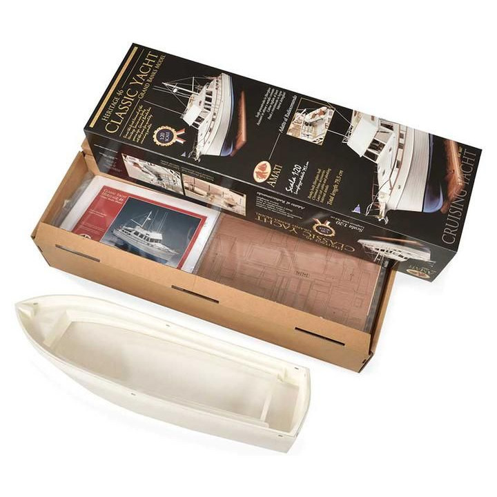 AMATI Grand Banks motorová jachta 1967 1:20 kit