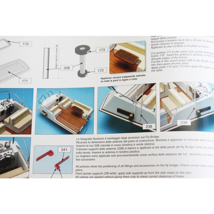 AMATI Grand Banks motorová jachta 1967 1:20 kit