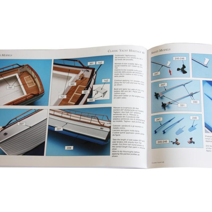 AMATI Grand Banks motorová jachta 1967 1:20 kit