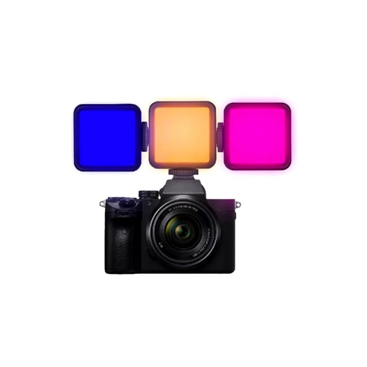 Magnetic RGB Adjustable LED Light (vč Aku)