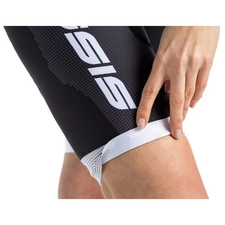 Dámské cyklistické kraťasy CRUSSIS - ONE, černá/bílá