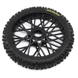 Losi kolo s pneu Dunlop MX53 přední, disk černý: PM-MX