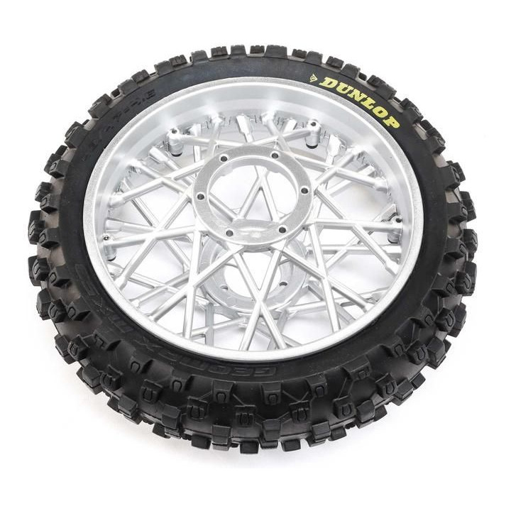 Losi kolo s pneu Dunlop MX53 zadní, disk chrom: PM-MX