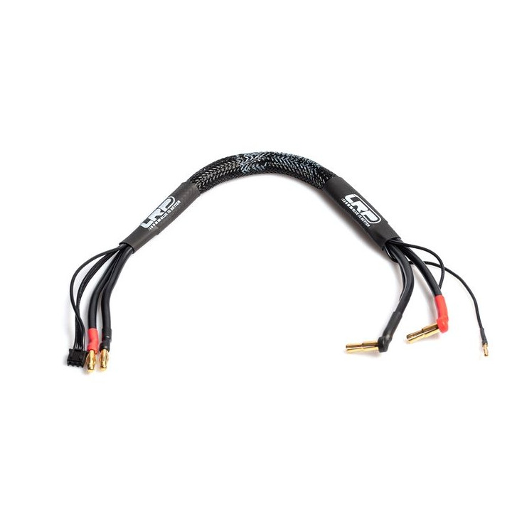 Nabíjecí kabel 350mm 2S LiPo HARDCASE z G4 na P4/5 včetně balančního konekt. XH