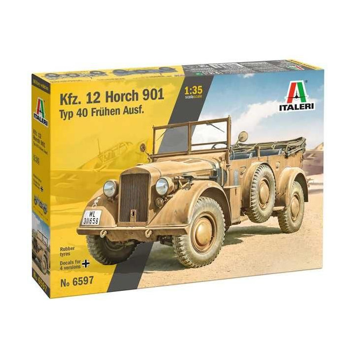 Model Kit military 6597 - Kfz. 12 Horch 901 typ 40 frühen Ausf (1:35)