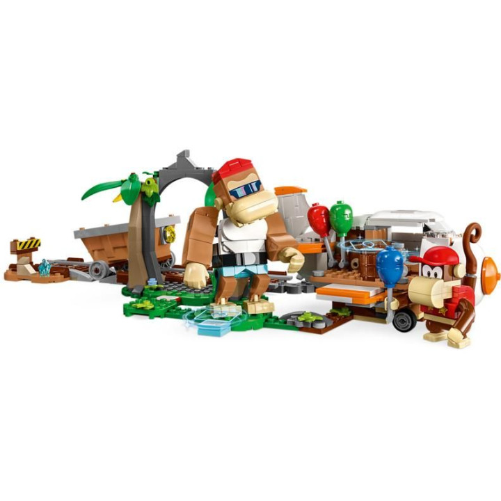 LEGO Super Mario - Diddy Kongova jízda v důlním vozíku – rozšiřující set