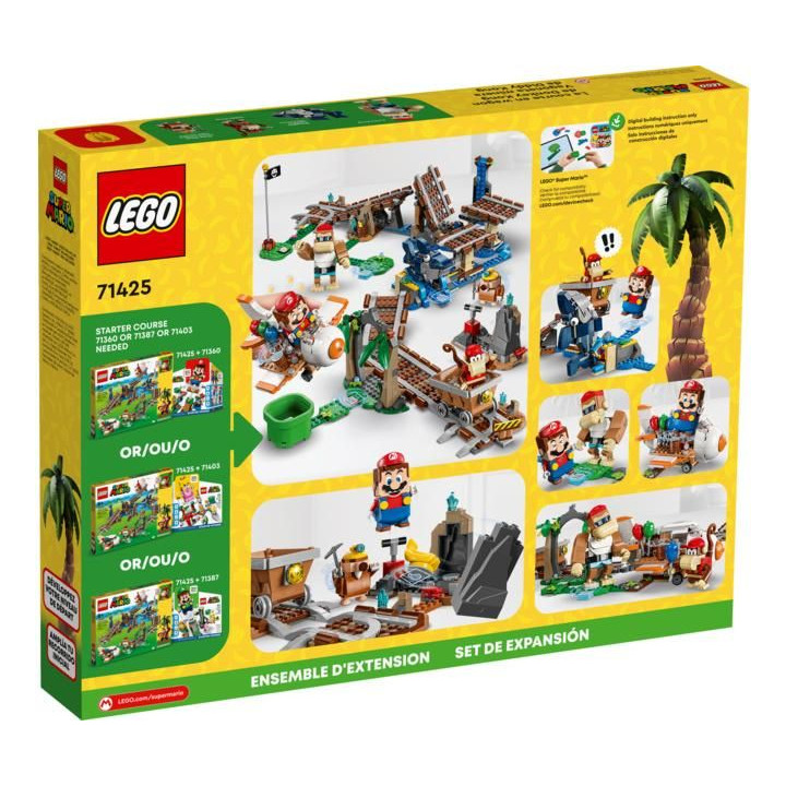 LEGO Super Mario - Diddy Kongova jízda v důlním vozíku – rozšiřující set