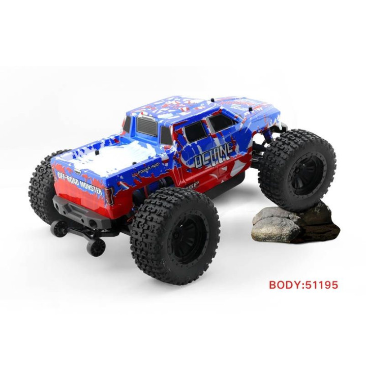 HSP Octane PRO 1/10 RTR Monster Truck, Modrý