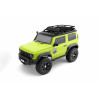 Kompletně sestavený RC crawler/expediční speciál se stejnosměrným motorem, voděodolnou 3v1 jednotkou (přijímač, regulátor, světelný modul) a servem řízení pro začínající jezdce. Set včetně 2,4Ghz RC vysílače. Bez pohonného akumulátoru a nabíječe. Neonově žlutá karoserie s chytrým systémem osvětlení.