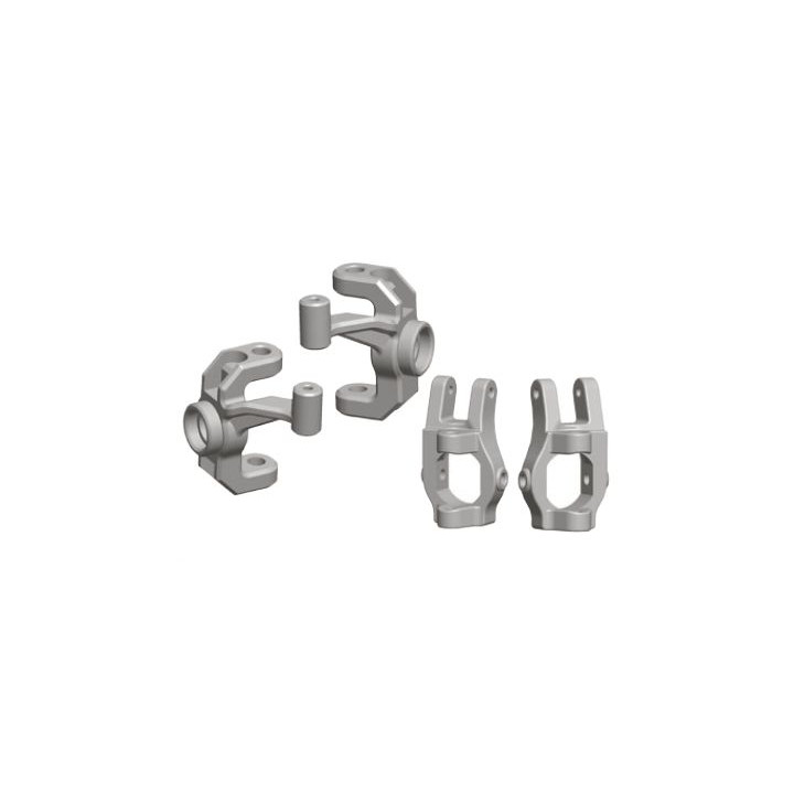 AMEWI 014-0004 C-hubs a páky riadenia (L/P) pre Cro55Racer (10996)