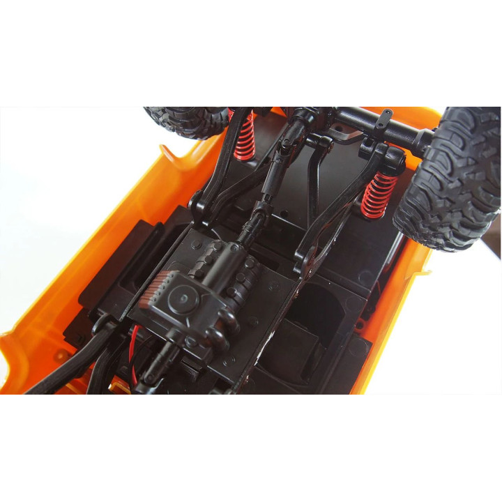 AMEWI RC auto Land Rover Defender D90 4WD 1:12, žltá