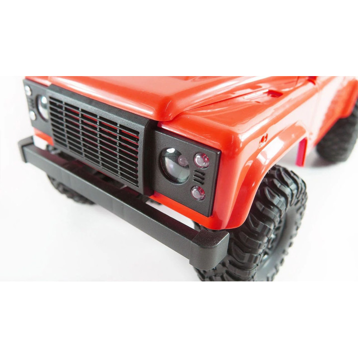 AMEWI RC auto Land Rover Defender D90 4WD 1:12, červená