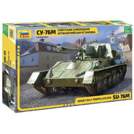 Model kit military 3662 - Su-76 Soviet self propelled gun (1:35)