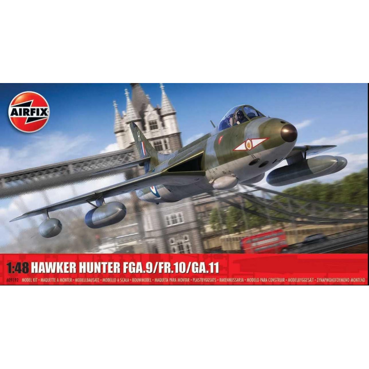Classic Kit letadlo A09192 - Hawker Hunter FGA.9/FR.10/GA.11 (1:48)