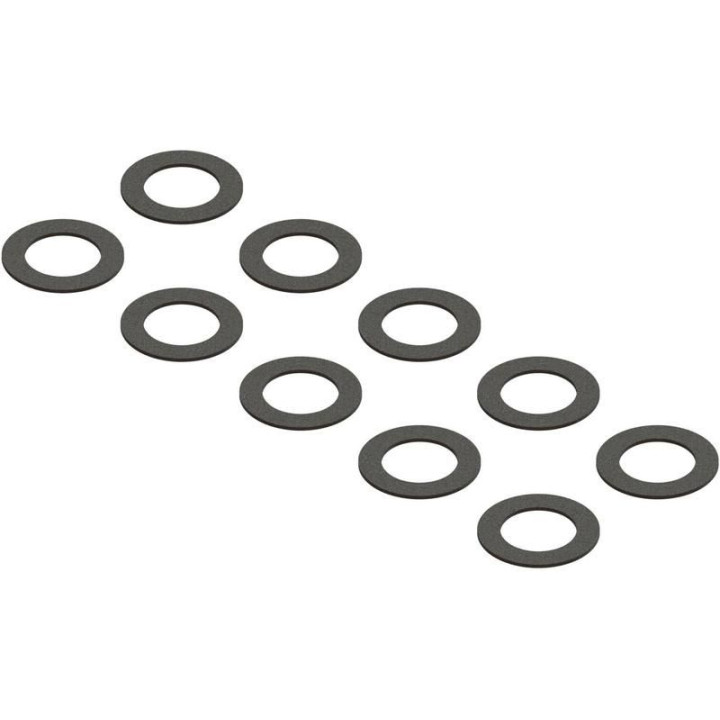 Arrma podložka 9.1x14.6x0.5mm (10)