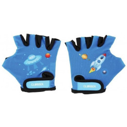 Globber - Dětské ochranné rukavičky XS Racing Blue