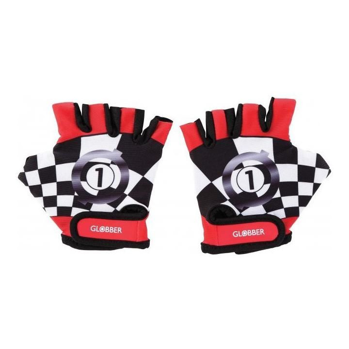 Globber - Dětské ochranné rukavičky XS Racing Blue