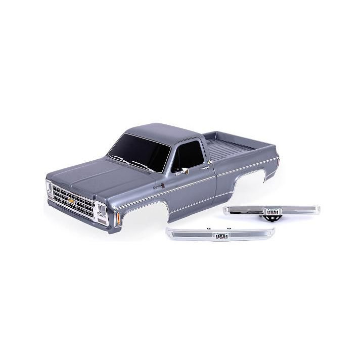 Traxxas karosérie Chevrolet K10 Truck 1979 stříbrná