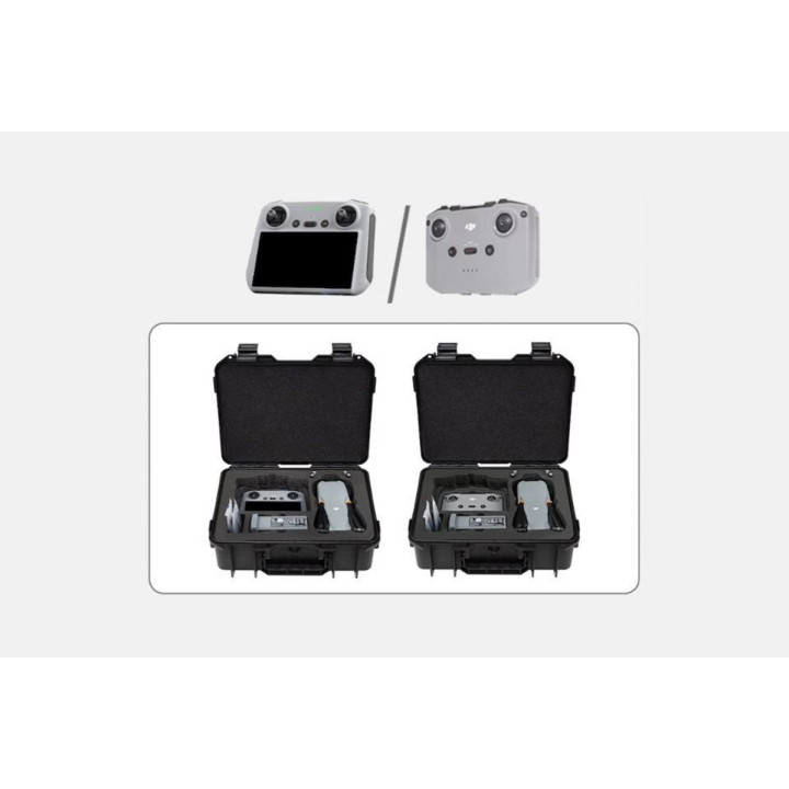 DJI AIR 3 - Black Anti-Explosion Case with Shoulder Strap