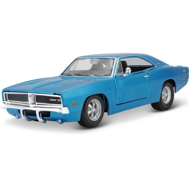 Maisto Dodge Charger R/T 1969 1:25 modrá metalíza