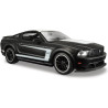 Kovový model auta 1:24 Maisto 31269 Ford Mustang Boss 302  nejen pro sběratele. Model je v detailním provedení a má otevíratelné dveře. Barva modelu je černá matná a je přibližně 17 cm velký.