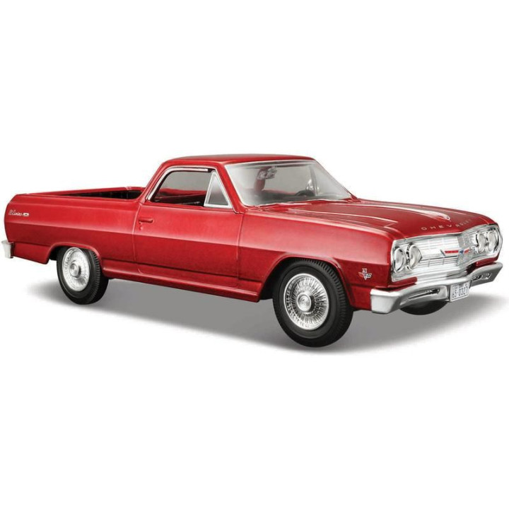 Maisto Chevrolet El Camino 1965 červená metalíza