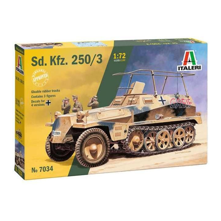 Model Kit military 7034 - Sd. Kfz. 250/3 (1:72)