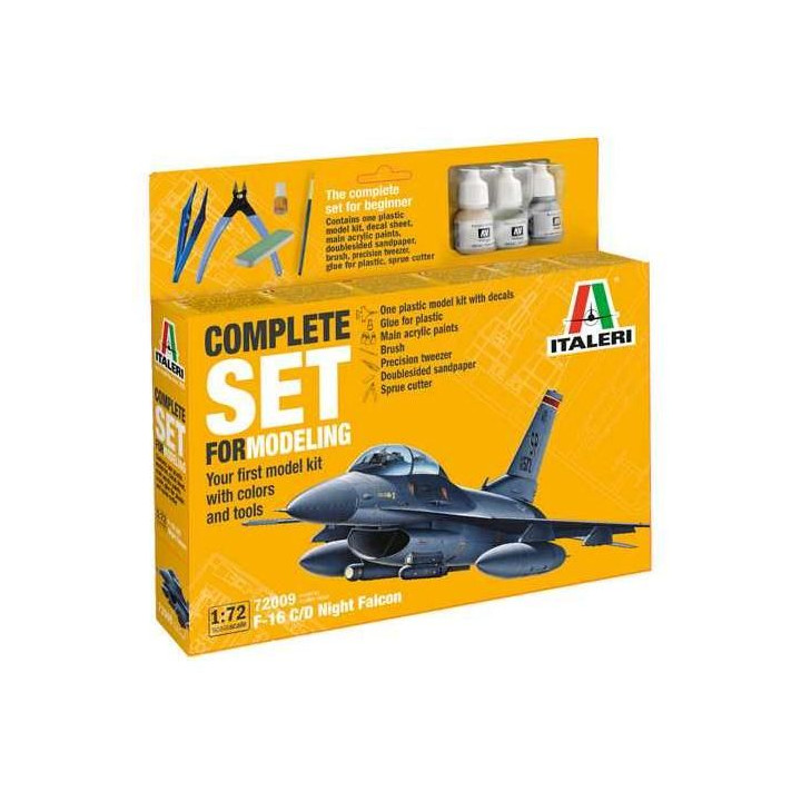 Model Set letadlo 72009 - F-16 C/D Night Falcon (1:72)